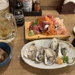 浜焼き海鮮居酒屋 大庄水産 - 【2025.2.27(木)】注文した料理とお酒
