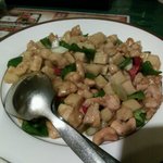 紫菜館 - 鶏とカシューナッツの炒め