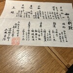 銀座ろくさん亭 - 強肴、初めて聞いた言葉　素敵