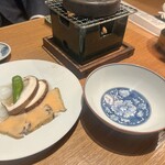 銀座ろくさん亭 - たこと椎茸！椎茸の風味すごい