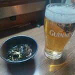 味の蔵どんつく - ノンアルコールビールとお通し