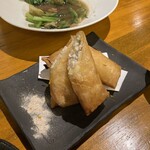 食堂 黒うさぎ - 真鯛とたけのこの春巻き