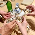 すしやのたい悟 - 日本酒で乾杯♪(*^^)o凵凵o(^^*)♪