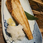 番屋ながさわ - ホッケ焼き　時価900円くらい  ジャンボサイズです！