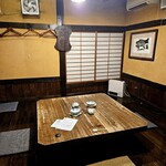 番屋ながさわ - ２階の個室を利用