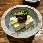 番屋ながさわ - ながさわ豆腐　530円　コクのある甘い味噌がたっぷり！これは珍味です✨