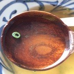 ほくほく庵 - 【2014年05月】うめのスープアップ、柔らかで美味しいです。