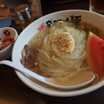 ホルモン食堂食樂 - 冷麺：ランチ５００円