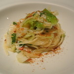 リストランテ カノフィーロ - 毛蟹とシチリア産カラスミのスパゲッティ