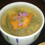 迦陵 - 生ウニの冷製茶碗蒸し