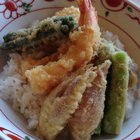 てんぷら 山の上 Roppongi 東京ミッドタウン店 - 季節の天丼 あっさり