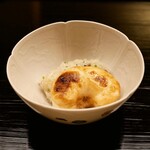 道人 - 『天然とら河豚白子の飯蒸し』