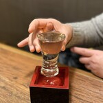 炙金 - Mちゃんはポン酒へと。