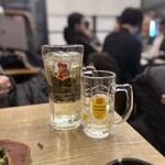 居酒屋 燈 - ■ブラックニッカハイボールメガ ￥850  ■角ハイボール ￥700