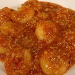 中華ダイニング燈や - 2014/07・むき海老のチリソース