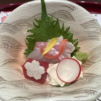 京懐石 美濃吉 そごう横浜店 - 向付　本日のお造り