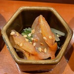 銀座 しのはら - 赤貝ときゅうり