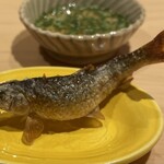 銀座 しのはら - 鮎の塩焼き