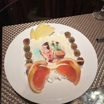 ステーキ&カジュアルフレンチイタリアン Tiger Gang - ドルチェプレート¥2,200(オリシャン含む)