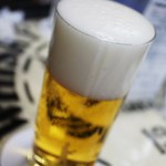 一度注ぎ 5百円 14年6月 炭酸が活き冴えたキレ味