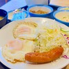 松屋 - ソーセージWエッグ朝食
