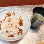 厨 花膳 - じゃこ飯