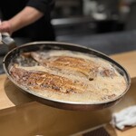 銀座 大石 - ドーバー海峡からの舌平目のムニエル