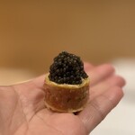 銀座 大石 - キャビア・甘エビ グジェール