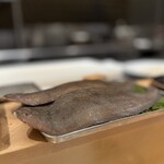 銀座 大石 - 舌平目はドーバー海峡から