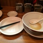 麺ダイニング・福 - 完食！