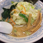 らーめん　まんてん - 野菜つけ麺 ¥720 のつけ汁