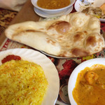 インドレストラン ムンタージ - ランチの本日は、シーフード