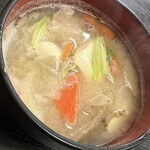 越後屋 - 豚汁