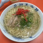 元祖長浜屋 - 胡麻と紅しょうが(無料)