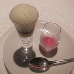 レフェルヴェソンス - 石鰈、雲丹、キャビアオーベルジーヌを⒉口で