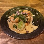 モダンスパイス 虹の仏 - エビのカレークリーム煮