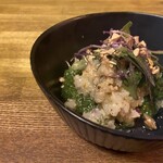 モダンスパイス 虹の仏 - 熟成イカのタルタル