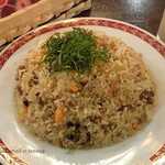 マハル アジアンダイニング - 料理写真:梅香るシシ肉の梅しそ塩チャーハン