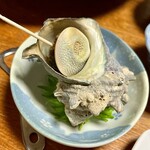 金目鯛と漁師料理の宿くろえむ荘 - サザエの壺焼き