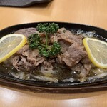 登利亭 - レモンステーキ