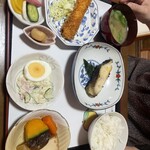 青葉台の古民家 お食事処 おぎ - さわらの西京焼き定食