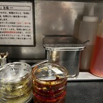 油そば 東京油組総本店 - トッピング