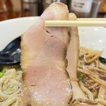 純手打ち だるま - チャーシュー(醤油らーめん)