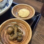 炭火焼和めし処 しんぱち食堂 - 漬物&マヨ❗️