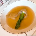 一茶一酒 - 気仙沼のフカヒレスープ煮(金華ハムと帆立)