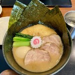 中華蕎麦 きつね - 味玉淡麗中華蕎麦＋海苔で¥1,250-