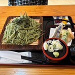 レストラン 川かぜ - ★ざる真麻うどん（天ぷら付き・900円税込）大盛（100円税込）★