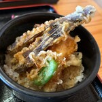 レストラン 川かぜ - ★真麻うどん天どんセット（冷・850円税込）大盛（100円税込）★