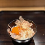 京味 もと井 - お代わりの玉子掛けごはん