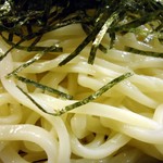 萬寿庵 - うどん接写。